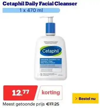 Bol.com Cetaphil Daily Facial Cleanser aanbieding