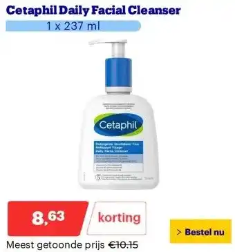 Bol.com Cetaphil Daily Facial Cleanser aanbieding