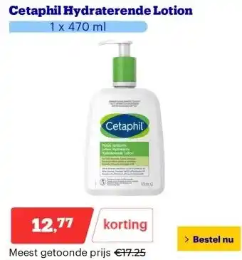 Bol.com Cetaphil Hydraterende Lotion aanbieding