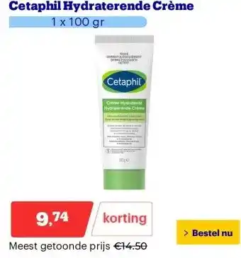 Bol.com Cetaphil Hydraterende Crème aanbieding