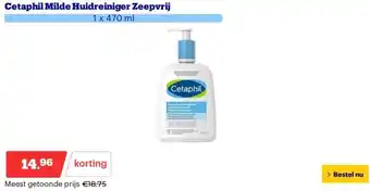 Bol.com Cetaphil Milde Huidreiniger Zeepvrij aanbieding