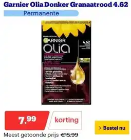 Bol.com Garnier Olia Donker Granaatrood 4.62 aanbieding