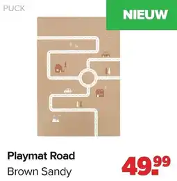 Baby-Dump Puck playmat road aanbieding