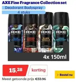 Bol.com AXE Fine Fragrance Collection set aanbieding