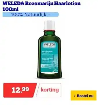 Bol.com WELEDA Rozemarijn Haarlotion 100ml aanbieding