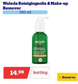 Bol.com Weleda Reinigingsolie & Make-up Remover aanbieding