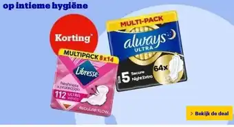 Bol.com op intieme hygiëne aanbieding