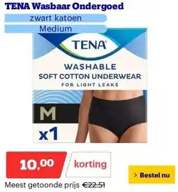 Bol.com TENA Wasbaar Ondergoed aanbieding