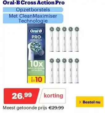 Bol.com Oral-B Cross Action Pro aanbieding