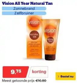 Bol.com Vision All Year Natural Tan aanbieding