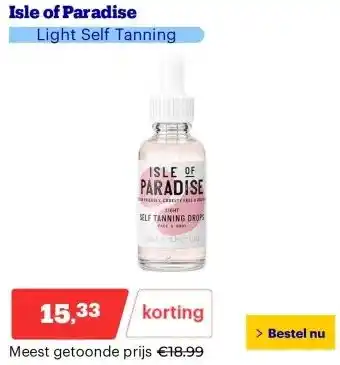 Bol.com Isle of Paradise aanbieding