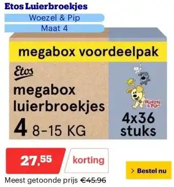 Bol.com Etos Luierbroekjes aanbieding