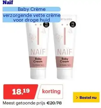 Bol.com Naïf aanbieding