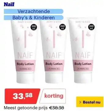 Bol.com Naïf aanbieding