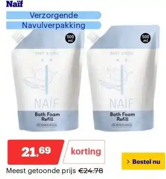 Bol.com Naïf aanbieding