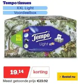 Bol.com Tempo tissues aanbieding