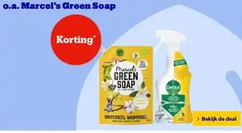 Bol.com o.a. Marcel's Green Soap aanbieding