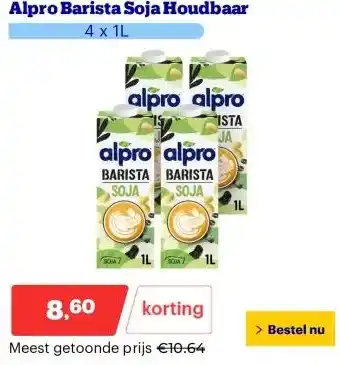 Bol.com Alpro Barista Soja Houdbaar aanbieding