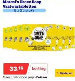 Bol.com Marcel's Green Soap Vaatwastabletten aanbieding