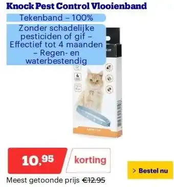 Bol.com Knock Pest Control Vlooienband aanbieding