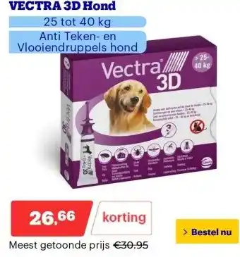 Bol.com VECTRA 3D Hond aanbieding