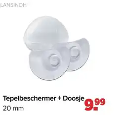 Baby-Dump Tepelbeschermer + Doosje aanbieding