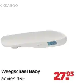 Baby-Dump Weegschaal Baby aanbieding