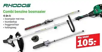 Van Cranenbroek RHODOS Combi benzine bosmaaier aanbieding