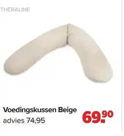 Baby-Dump Voedingskussen Beige aanbieding