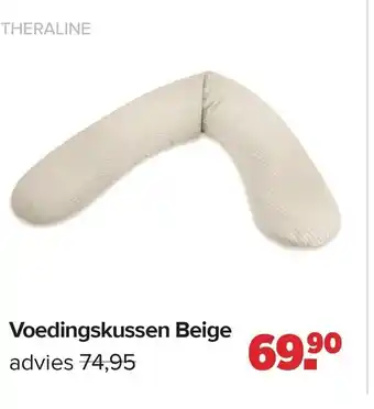 Baby-Dump Voedingskussen Beige aanbieding