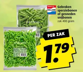 Boni Gebroken sperziebonen of gesneden snijbonen aanbieding