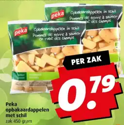 Boni Peka opbakaardappelen met schil aanbieding