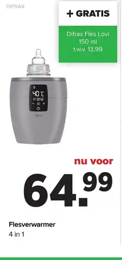 Baby-Dump Flesverwarmer aanbieding