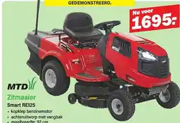 Van Cranenbroek MTD Zitmaaier Smart RE125 aanbieding