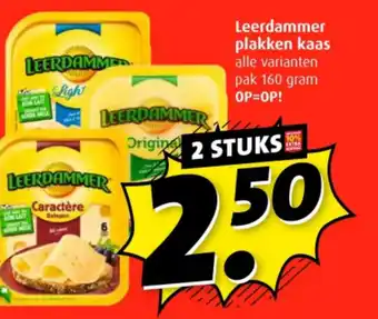 Boni Leerdammer plakken kaas aanbieding