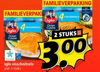 Boni Iqlo visschnitzels aanbieding