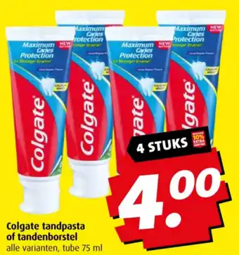 Boni Colgate tandpasta of tandenborstel aanbieding