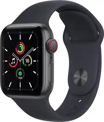 Bol.com Apple Watch SE 2021 - 40mm - 4G - GPS - Grijs aanbieding