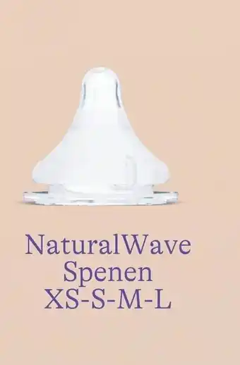 Baby-Dump NaturalWave Spenen aanbieding