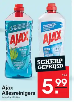 Sligro Ajax Allesreinigers aanbieding