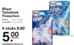 Sligro Blixer Toiletblok Fiveaction aanbieding