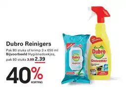 Sligro Dubro Reinigers aanbieding