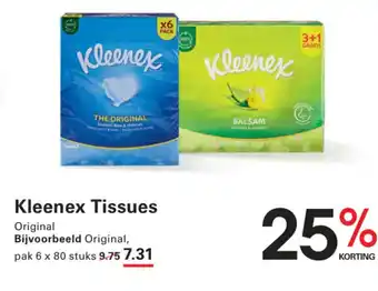 Sligro Kleenex Kleenex aanbieding