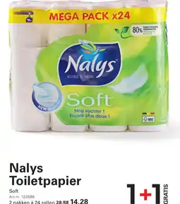 Sligro Nalys toiletpapier aanbieding