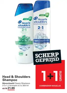 Sligro Head& shoulders shampooing aanbieding