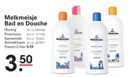 Sligro Melkmeisje Bad en Douche aanbieding