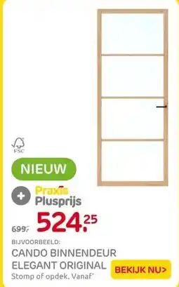 Praxis CANDO BINNENDEUR ELEGANT ORIGINAL aanbieding