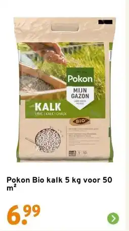 GAMMA Pokon Bio kalk 5 kg voor 50 m² aanbieding