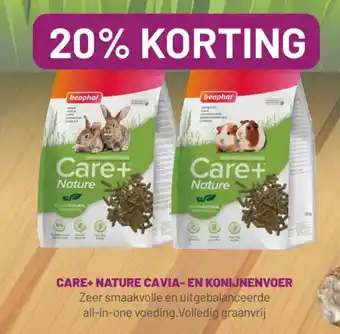 Pets & Co Care+ nature cavia en konijnenvoer aanbieding