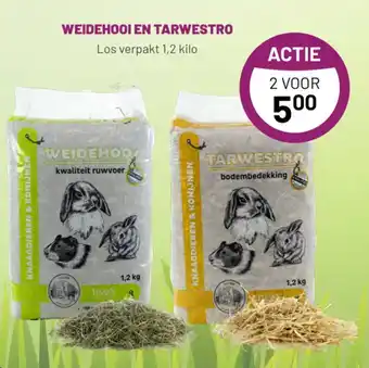 Pets & Co Weidehooi en tarwestro aanbieding